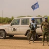  Lực lượng gìn giữ hòa bình của LHQ tại Leer, Nam Sudan. (Nguồn: AFP/TTXVN)