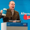 Tổng thư ký đảng AfD Harald Vilimsky trong cuộc họp tại Osterhofen, miền nam Đức ngày 14/2. (Nguồn: AFP/TTXVN)