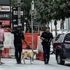 Cảnh sát Malaysia tuần tra tại Kuala Lumpur. (Nguồn: AFP/TTXVN)