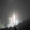 Tên lửa đẩy Trường Chinh-3A mang theo vệ tinh định vị Bắc Đẩu mới rời bệ phóng ở Tây Xương, Tứ Xuyên (Trung Quốc) ngày 10/7. Ảnh: (Nguồn: THX/TTXVN)