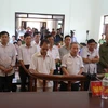 Các bị cáo tại phiên tòa ngày 9/8/2017. (Ảnh: Nguyễn Văn Cảnh/TTXVN)