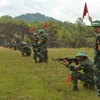 Học viên Học viện Lục quân tham gia đợt kiểm tra bắn súng. (Ảnh minh họa: Nguyễn Dũng/TTXVN)