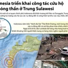 Indonesia triển khai công tác cứu hộ sau sóng thần ở Trung Sulawesi