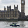 Toàn cảnh tòa nhà Quốc hội Anh ở London. (Nguồn: AFP/ TTXVN.)