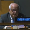 Đại sứ Palestine tại Liên hợp quốc. (Nguồn: timesofisrael.com)