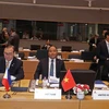Hình ảnh Thủ tướng dự Phiên họp toàn thể thứ nhất Hội nghị ASEM 12