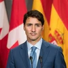 Thủ tướng Canada Justin Trudeau trong cuộc họp báo tại Montreal, Canada ngày 23/9/2018. Ảnh: (Nguồn: AFP/ TTXVN)