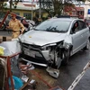Đà Lạt: Xe ôtô gây tai nạn liên hoàn làm 4 người bị thương