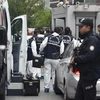 Cảnh sát Thổ Nhĩ Kỳ điều tra tại lãnh sự quán Saudi Arabia ở Istanbul ngày 17/10/2018. (Ảnh: THX/ TTXVN)