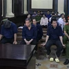 Các bị cáo tại phiên tòa phúc thẩm ngày 2/11/2018. (Ảnh: Thành Chung/TTXVN)