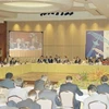 Phiên họp Hội nghị Bộ trưởng APEC lần thứ 10 tại Kuala Lumpur (Malaysia), ngày 14/11/1998. Tại phiên khai mạc hội nghị, Việt Nam, Nga, Peru đã được kết nạp vào APEC, đưa tổng số thành viên APEC lên 21. (Ảnh: Thế Thuần/TTXVN)