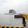 Công trình Cảng tàu hành khách quốc tế Hòn Gai. (Ảnh: Văn Đức/TTXVN)