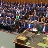 Thủ tướng Anh Theresa May phát biểu trong phiên họp Hạ viện tại thủ đô London ngày 26/11/2018. (Ảnh: AFP/ TTXVN)