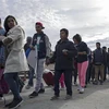 Người tị nạn Trung Mỹ tại khu vực Tijuana, Tây Bắc Mexico. (Ảnh: AFP/TTXVN)