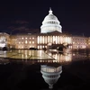 Tòa nhà Quốc hội Mỹ tại Washington D.C., ngày 21/12/2018. (Ảnh: THX/ TTXVN)