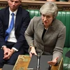 Thủ tướng Anh Theresa May phát biểu tại cuộc họp Hạ viện ở thủ đô London ngày 17/12/2018. (Ảnh: AFP/ TTXVN)