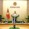 Thủ tướng Nguyễn Xuân Phúc phát biểu khai mạc phiên họp. (Ảnh: Thống Nhất/TTXVN)