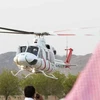 Dịch vụ vận chuyển bằng máy bay trực thăng vừa mới ra đời ở Saudi Arabia được kỳ vọng sẽ giúp ngành công nghiệp không khói của nước này cất cánh. (Nguồn: arabnews.com)