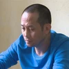 Trùm giang hồ Nguyễn Anh Tuấn bị công an Thanh Hóa bắt giữ. (Ảnh: Trịnh Duy Hưng/TTXVN)