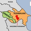 Khu vực tranh chấp Nagorno-Karabakh. (Nguồn: Foreign Brief)