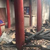Hà Nội: Chùa Thanh Sơn bị cháy rụi, thiệt hại lên đến 700 triệu đồng