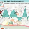 [Infographics] Chỉ số giá tiêu dùng tháng 4 tăng 0,31%