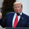 Tổng thống Mỹ Donald Trump phát biểu tại Washington, DC ngày 6/5/2019. (Ảnh: AFP/TTXVN)