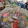 Rác thải nhựa. (Ảnh: AFP/TTXVN)