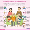 [Infographics] 10 cách giúp tình cảm gia đình thêm gắn bó