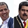Tổng thống Venezuela Nicolas Maduro (phải) và thủ lĩnh đối lập Juan Guaido. (Ảnh: AFP/ TTXVN)