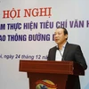 Ông Nguyễn Hồng Trường, nguyên Thứ trưởng Bộ Giao thông vận tải. (Ảnh: TTXVN)
