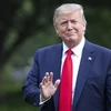 Tổng thống Mỹ Donald Trump tại Nhà Trắng ở Washington, DC. (Ảnh: AFP/TTXVN)