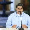 Tổng thống Venezuela Nicolás Maduro phát biểu tại Caracas ngày 25/7/2019. (Ảnh: AFP/TTXVN)