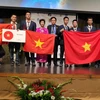 Đội tuyển học sinh Hà Nội đại diện cho Việt Nam tham dự Kỳ thi IOAA 2019. (Ảnh: TTXVN phát)