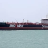 Tàu chở dầu Stena Impero của Anh thả neo tại Bandar Abbas, miền Nam Iran ngày 20/7/2019. (Ảnh: AFP/TTXVN)