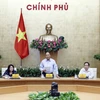 Thủ tướng Nguyễn Xuân Phúc, Chủ tịch Hội đồng Thi đua - Khen thưởng Trung ương phát biểu. (Ảnh: Thống Nhất/TTXVN)