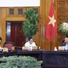 Thủ tướng Nguyễn Xuân Phúc, Trưởng Tiểu ban Kinh tế - Xã hội Đại hội lần thứ XIII của Đảng phát biểu. (Ảnh: Thống Nhất/TTXVN)