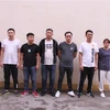 Các đối tượng người Trung Quốc phạm tội tại tỉnh Lào Cai, Việt Nam. (Ảnh: TTXVN phát)