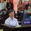 Bị cáo Hồ Minh Khiêm tại phiên tòa phúc thẩm ngày 26/11/2019. (Ảnh: Nguyên Linh/TTXVN)