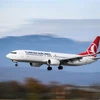 Máy bay của hãng hàng không Turkish Airlines. (Ảnh: AFP/ TTXVN)