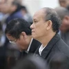 Bị cáo Trần Văn Minh (sinh năm 1955, cựu Chủ tịch UBND thành phố Đà Nẵng, giai đoạn từ năm 2006-2011) tại phiên tòa. (Ảnh: Doãn Tấn/TTXVN)