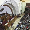 Toàn cảnh phiên họp Quốc hội Venezuela tại Caracas ngày 2/4/2019. (Ảnh: AFP/ TTXVN)