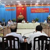 Một hội nghị do Ban Tổ chức Tỉnh ủy An Giang tổ chức. (Ảnh: Thanh Sang/TTXVN)