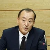 Tiến sỹ Kidong Park - Trưởng đại diện Tổ chức Y tế thế giới (WHO) phát biểu tại cuộc họp Ban Chỉ đạo phòng, chống dịch bệnh nguy hiểm, mới nổi. (Ảnh: Dương Ngọc/TTXVN)
