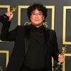 Đạo diễn phim 'Parasite' Bong Joon-ho tại Lễ trao giải Oscar lần thứ 92 ở nhà hát Dolby, Los Angeles, Mỹ, ngày 9/2/2020. (Ảnh: AFP/TTXVN)