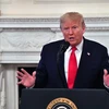 Tổng thống Mỹ Donald Trump phát biểu tại cuộc họp ở Washington, DC ngày 10/2/2020. (Ảnh: AFP/TTXVN)