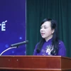 Trưởng Ban Bảo vệ, chăm sóc sức khỏe cán bộ Trung ương Nguyễn Thị Kim Tiến. (Ảnh: Danh Lam/TTXVN)