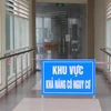 Khoa truyền nhiễm là khu điều trị riêng biệt cho các trường hợp nghi ngờ nhiễm COVID-19 tại bệnh viện đa khoa tỉnh Lạng Sơn. (Ảnh: Quang Duy/TTXVN)