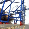 Cảng container quốc tế Tân Cảng Hải Phòng. (Ảnh: An Đăng/TTXVN)