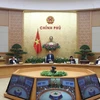 Thủ tướng Nguyễn Xuân Phúc phát biểu. (Ảnh: Thống Nhất- TTXVN)